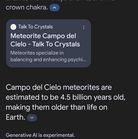 New Meteorite Campo del Ciclo Sterling Silver Ring size 7.5 - Picture 8 of 10